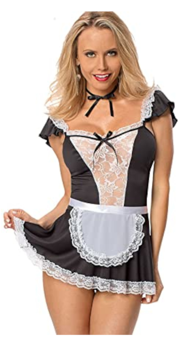 French Maid - Oz Bigdownunder Sissy Coerced Bi